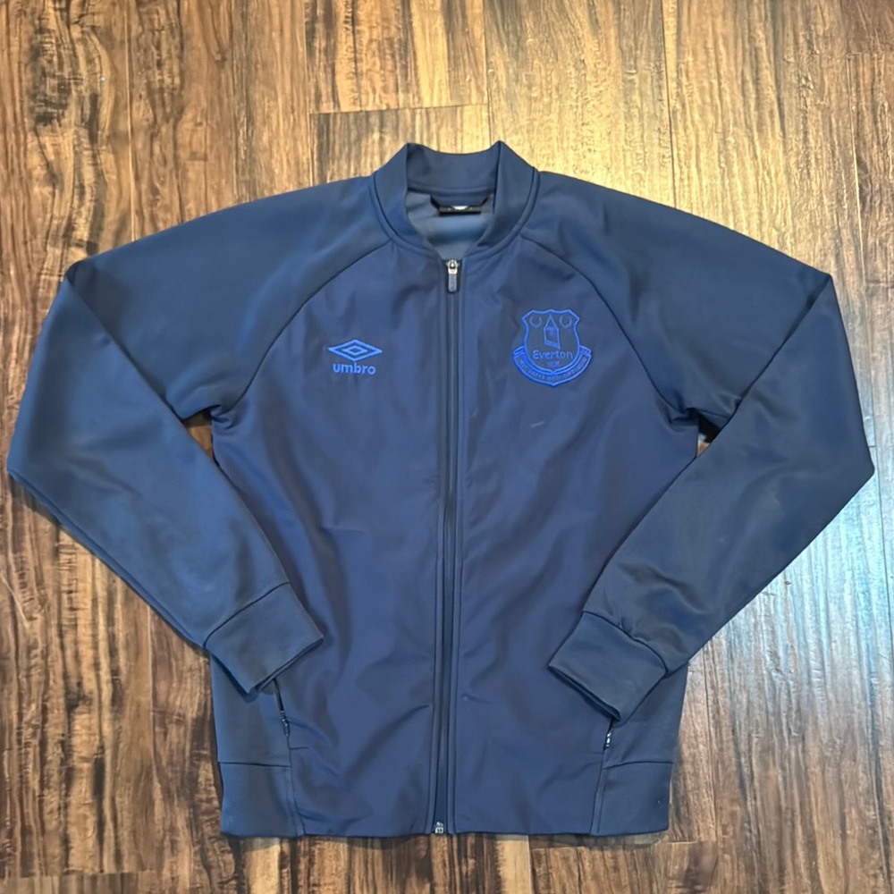 Umbro Everton Track Jacket Dark Blue - Small